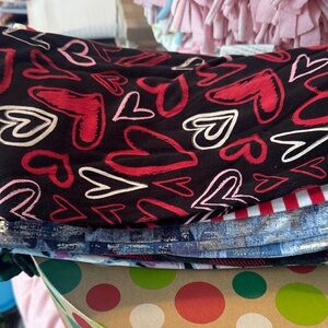 8 pair of girls leggings various styles